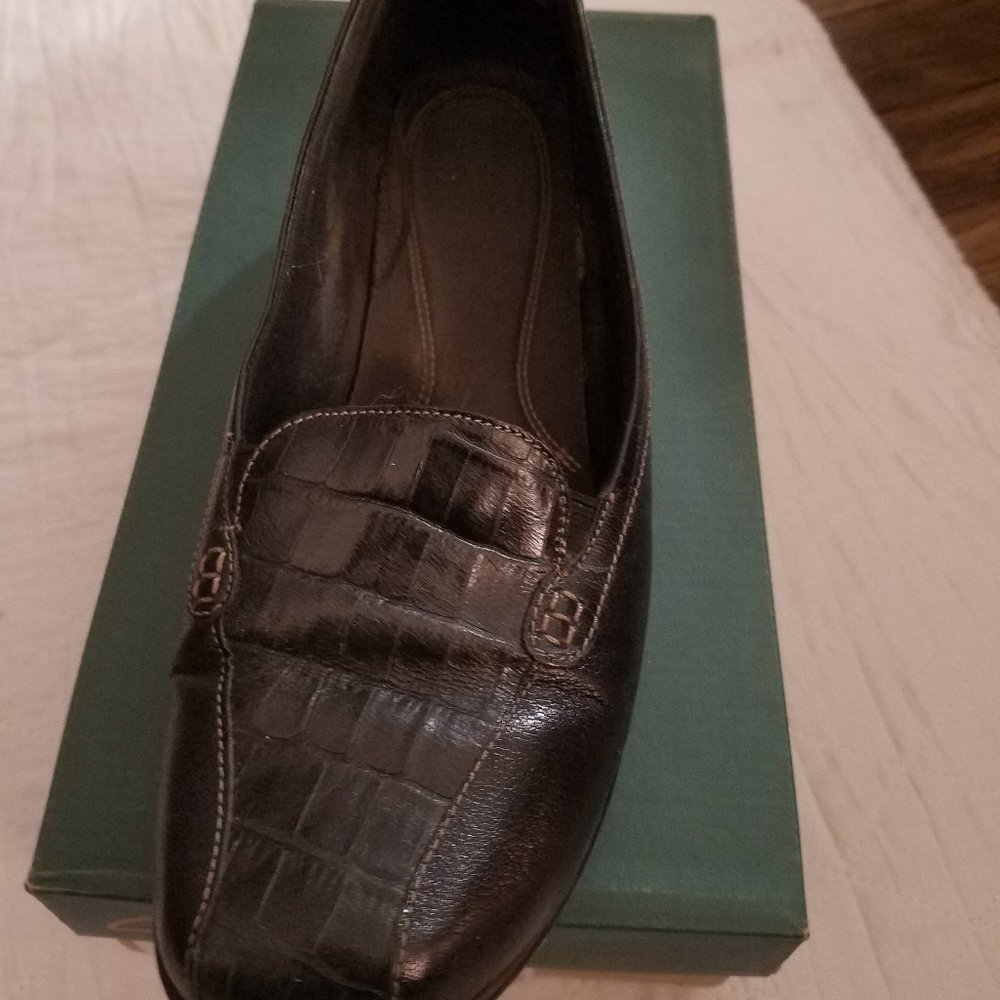 Clarks  Bayou Slipper  BLK SZ10